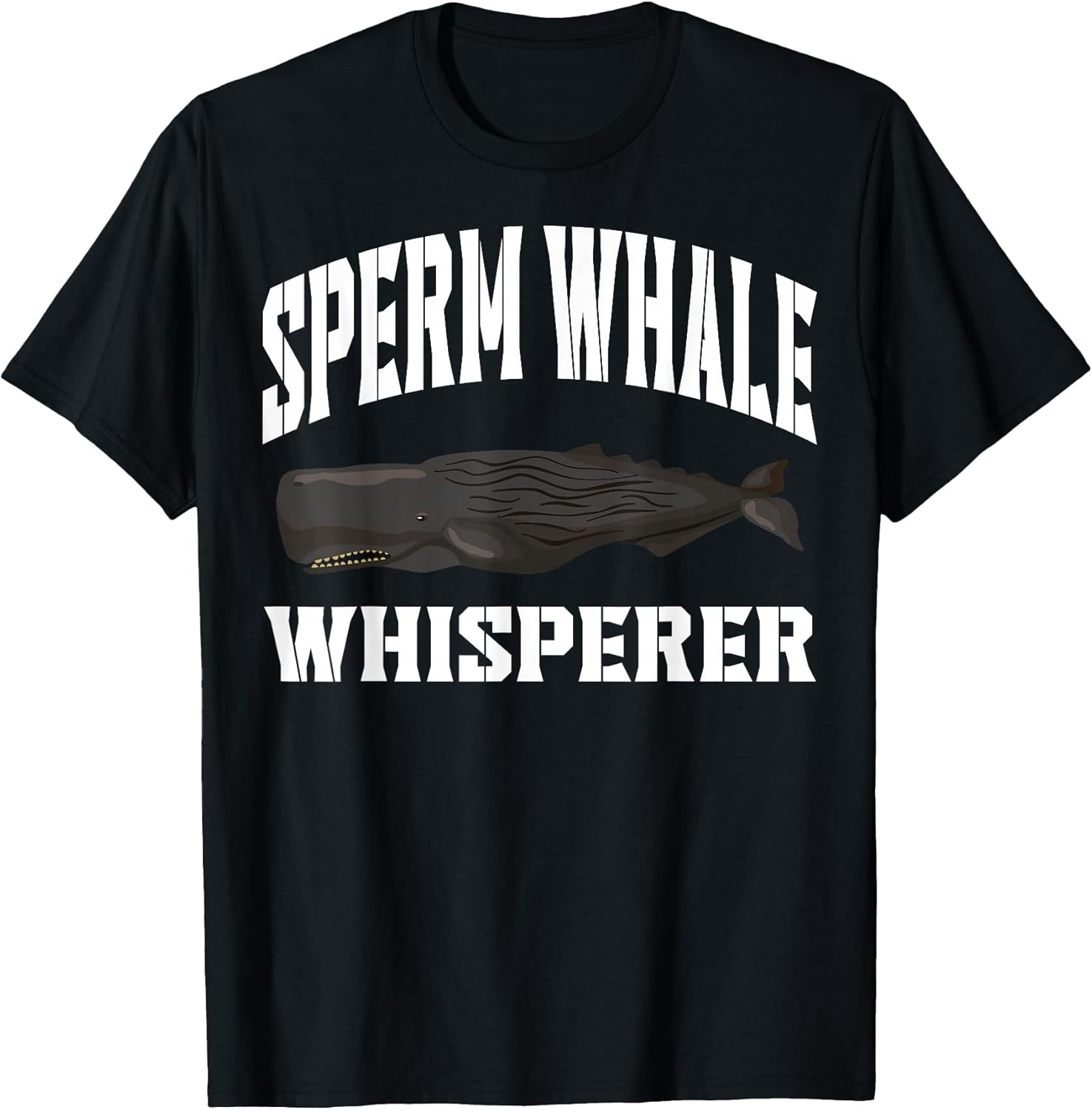Cool Sperm Whale Humor Quote Merch