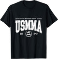 usmma Vintage University College Arch Tee