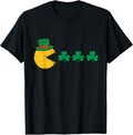 St Patricks Day Eating Shamrock .