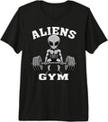 Aliens Gym Funny Workout body building Fitness