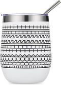 Geiserailie 12 oz Funny Message Coffee Mug Birthday White Elephant Gifts Stainless Steel Mug Insulated Tumblers Wine Cup Gag Gift for Employee Appreciation Friends Coworkers Mother(Classic,White)