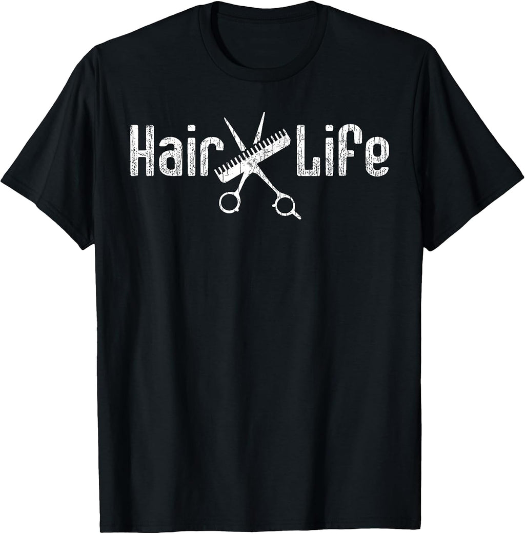 Funny Hair Life Graphic & More