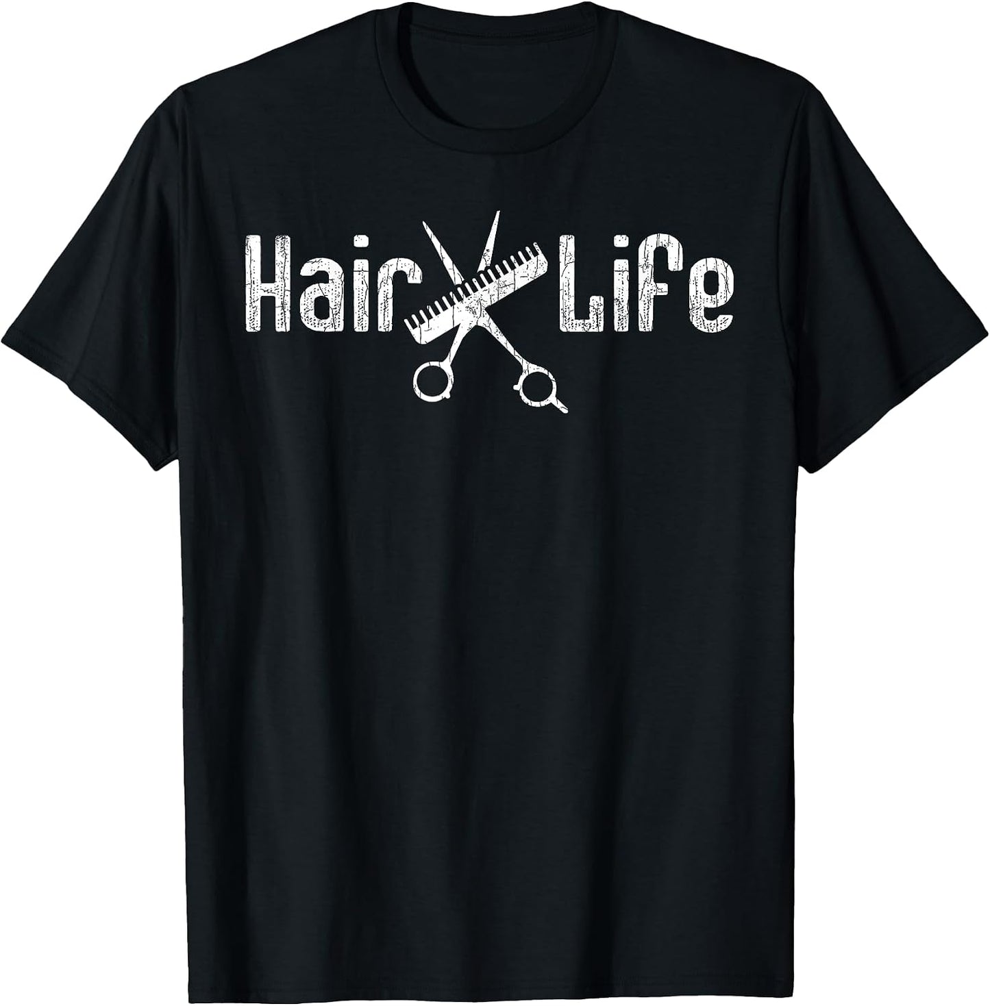 Funny Hair Life Graphic & More