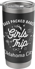 Bags Packed Ladies Oklahoma City T-Shirt