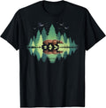 Retro Forest Trees Outdoors Wildlife Bear