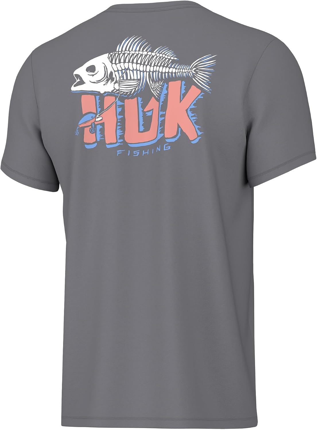 boys Unisex Kids Short Sleeve Performance Tee, Kids Fishing T-shirt