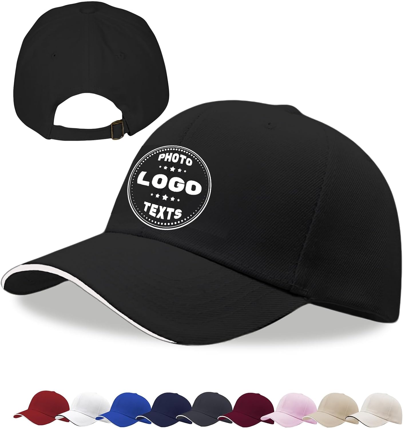 Custom hat for Men & Women with Text Photo Logo Bulk Customized Hats Trucker Hats Baseball Cap Personalized Hats
