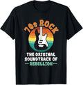 Vintage 70s Rock Music Guitar Festival Vinyl Collector T-Shirt