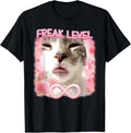 Funny Freak Level Freaky Ahh Cat Meme Gifts