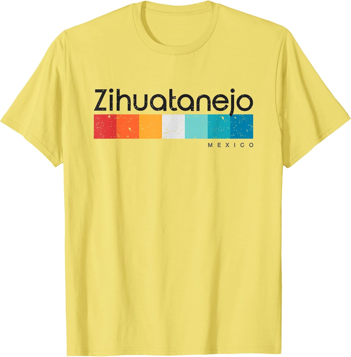 Zihuatanejo Distressed Graphics