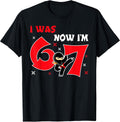 Funny 67 Meme 7 Year Old Birthday Ninja Shirt Kids