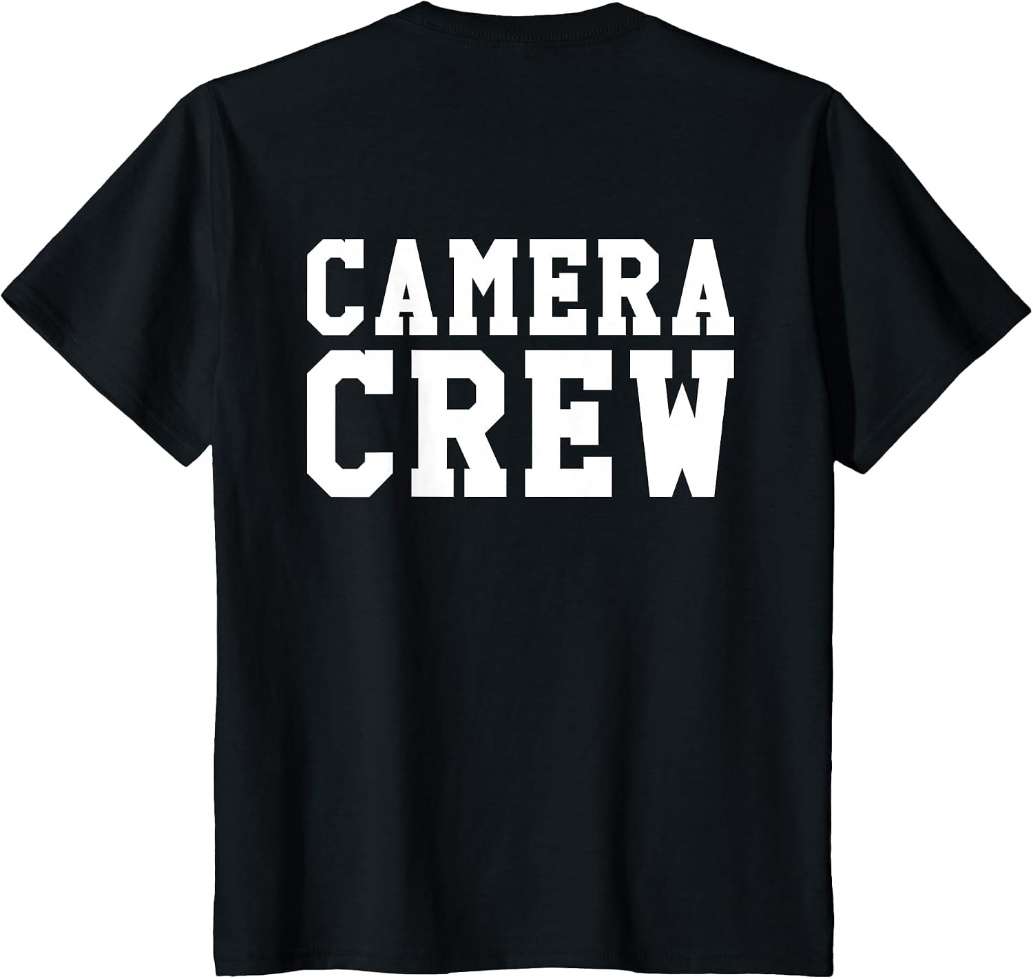 BACK ONLY Camera Crew TV Film Production Shirts