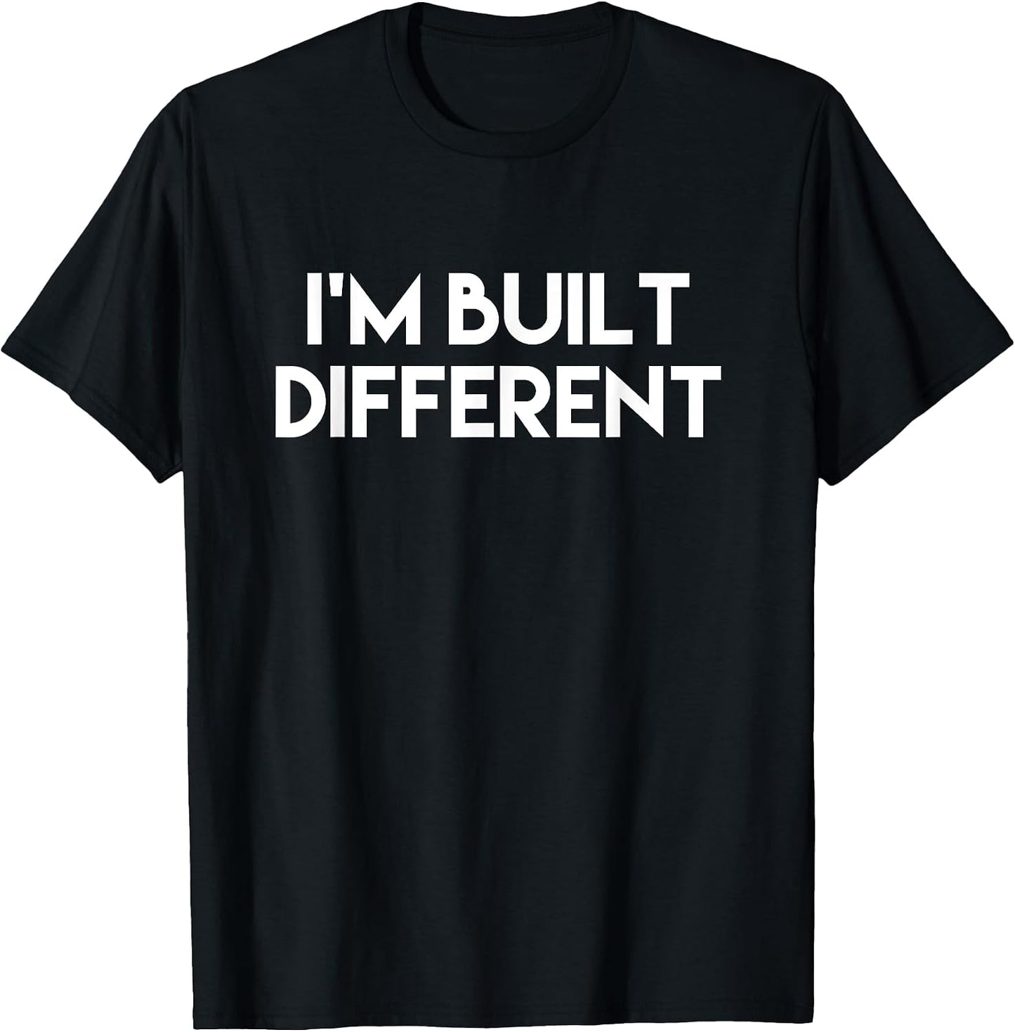 IM BUILT DIFFERENT Funny Meme Gear