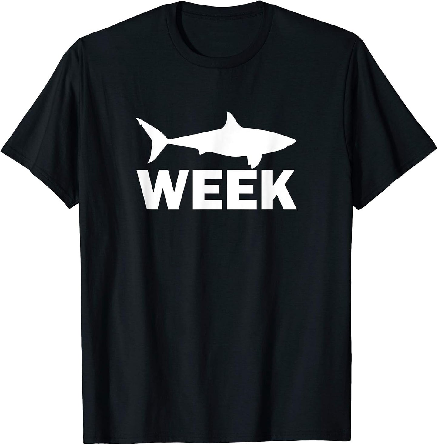 T Shirt cute gift shark lovers week of fun summer