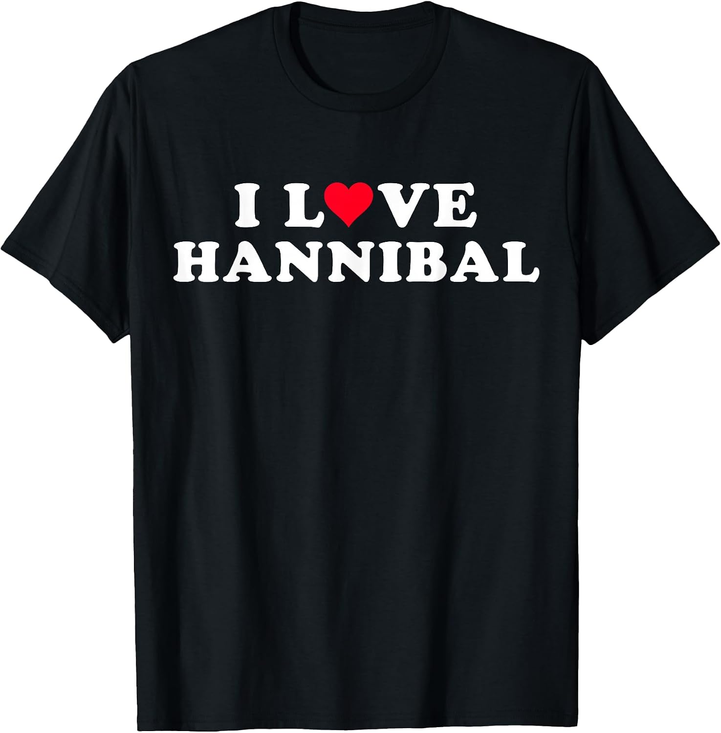 I Love Hannibal Shirt For Girlfriend Boyfriend