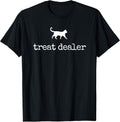 Cat Treat Dealer Cat Owner Cat Treats Vintage Cat Lover T-Shirt