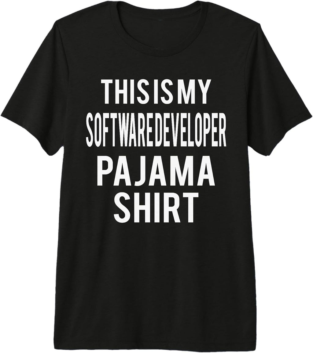 Software Developer Pajama Matching Family Group