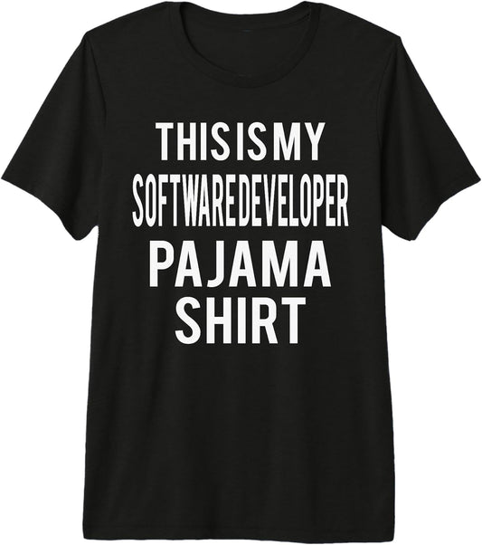 Software Developer Pajama Matching Family Group