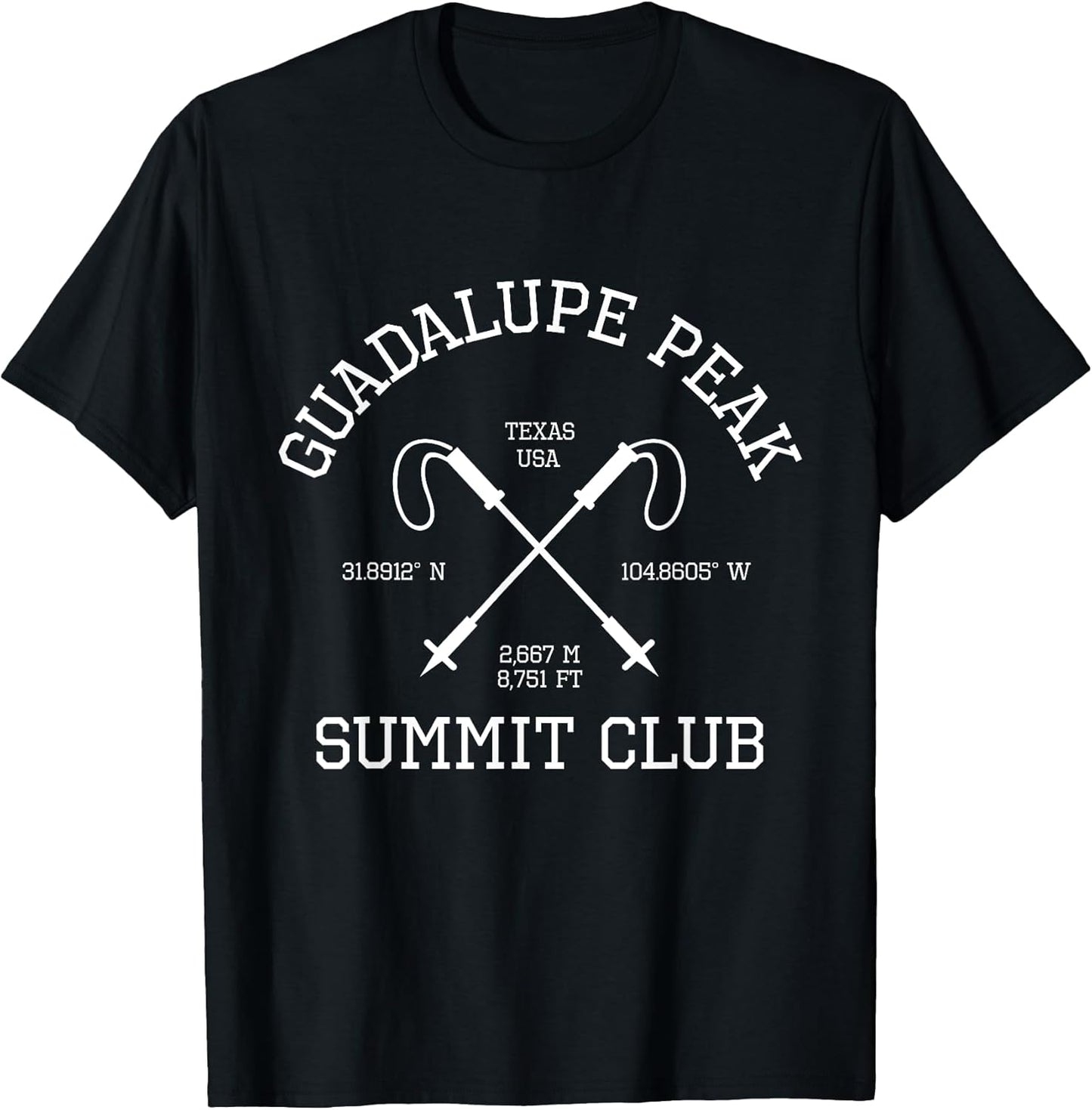Climbed Guadalupe Peak USA Summit Club Apparel