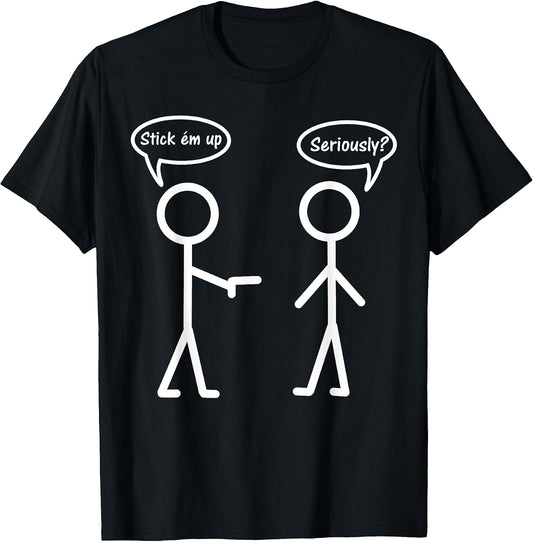 Stick Figure Humor Tees Meme Merch Apparel