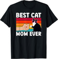 Tuxedo Cat Mom Tuxedo Cat Lover Tuxedo Cat Owner T-Shirt