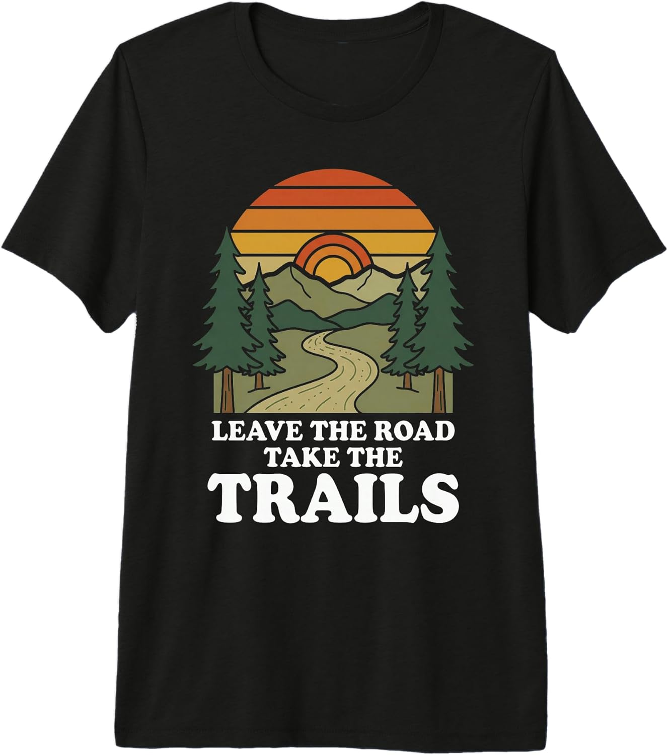 Vintage Hiking Outdoor Nature Lover Graphic Hiker