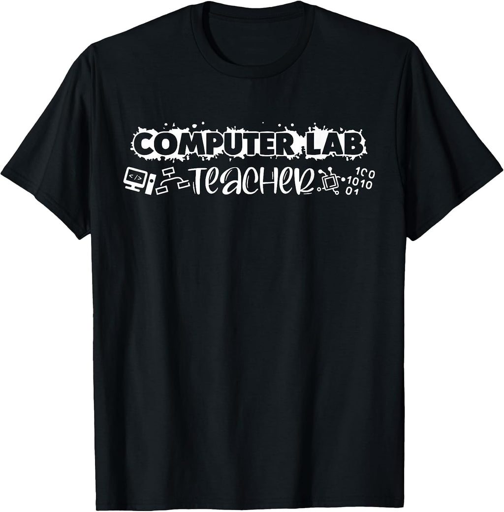 Retro Computer Teacher Crew Design