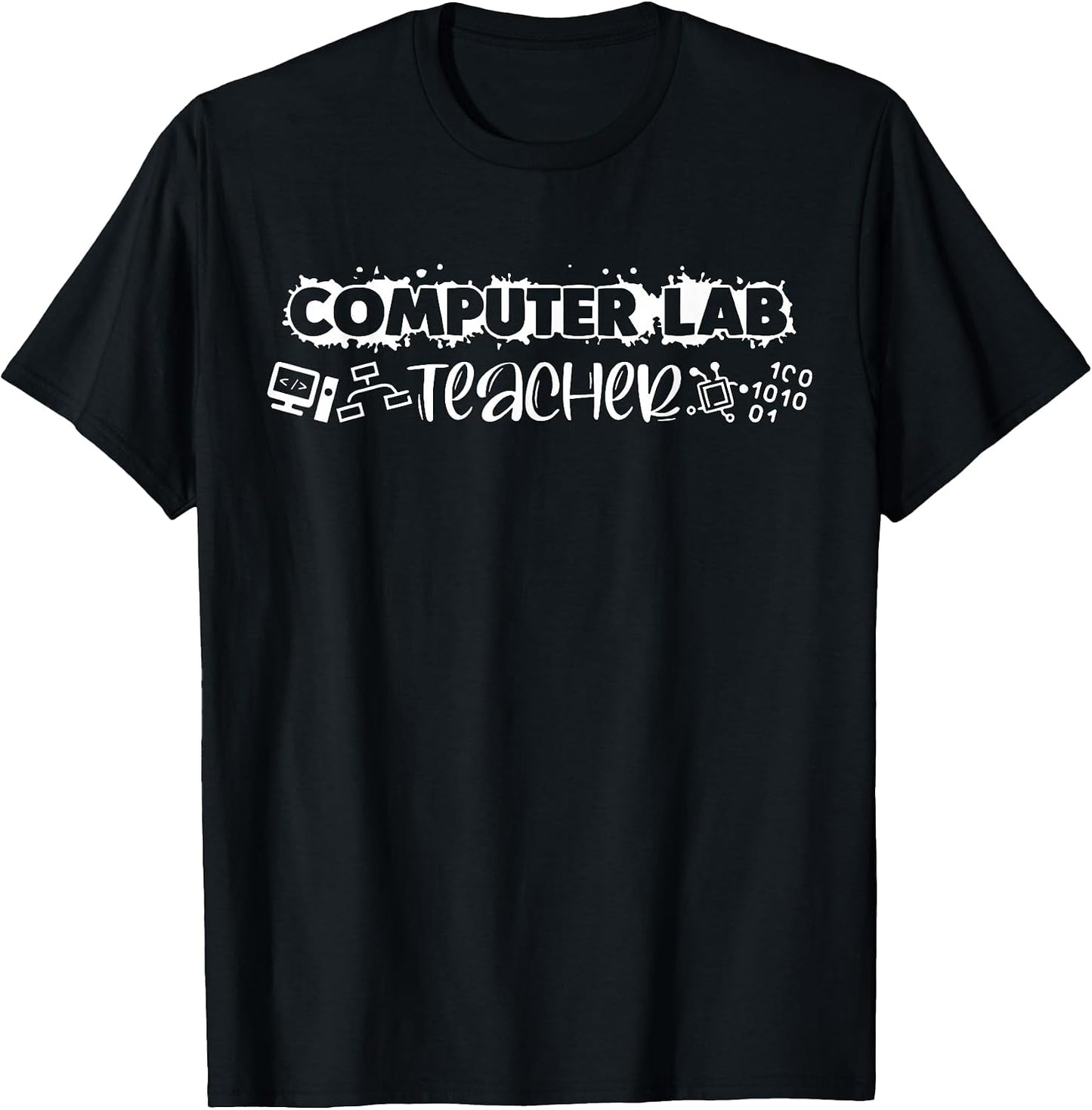 Retro Computer Teacher Crew Design