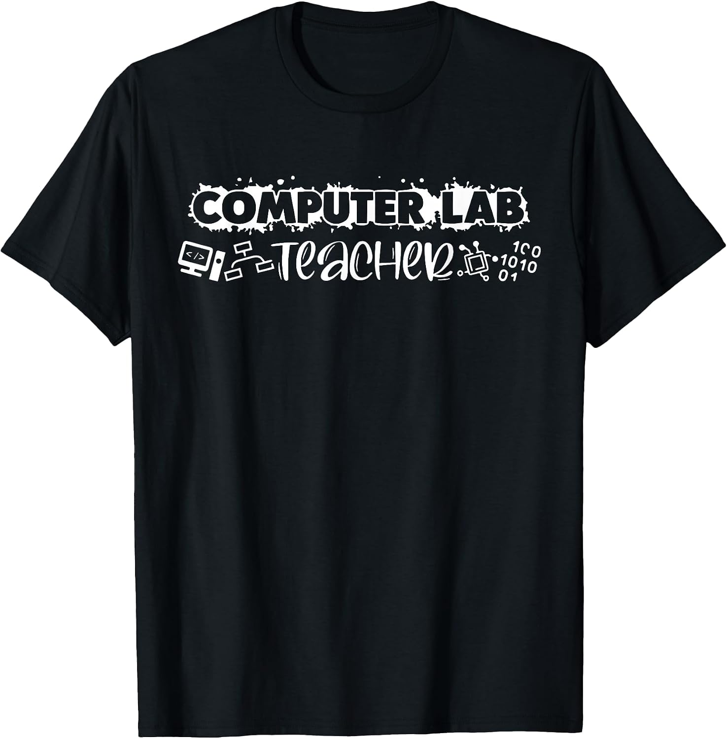 Retro Computer Teacher Crew Design