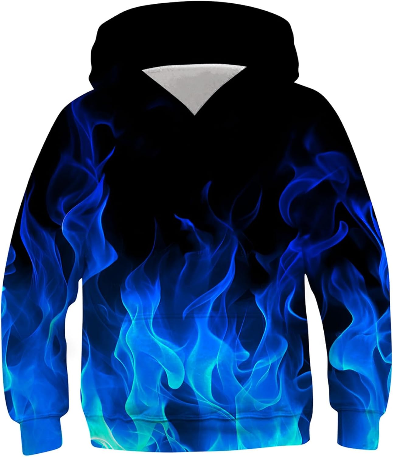 Boys Girls Hoodies 3D Printed Cool Hooded Lightweight 6-16T Hooded Pullover Sweatshirt for Kids