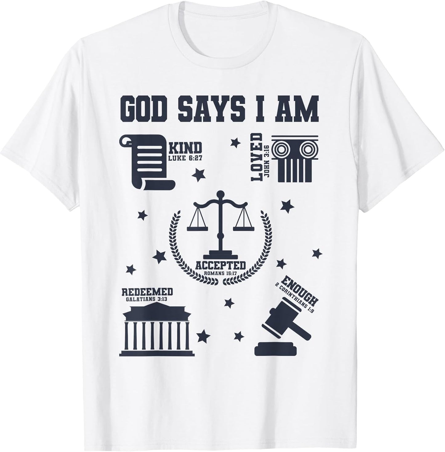 God Says I Am Lawyer Lover Christian Men Women