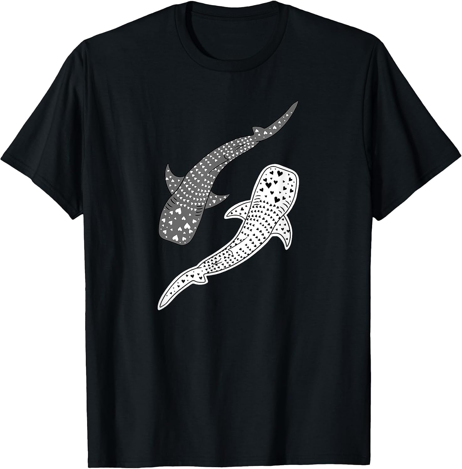 Ocean Animal, Yin Yang Style, Whale Shark Design