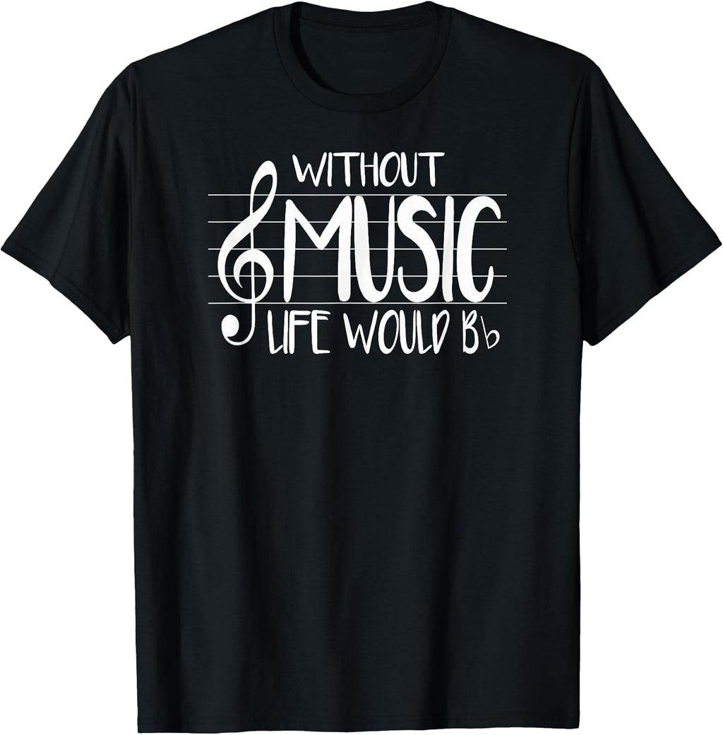 Musical Notes Band Camp Funny Pun Tee