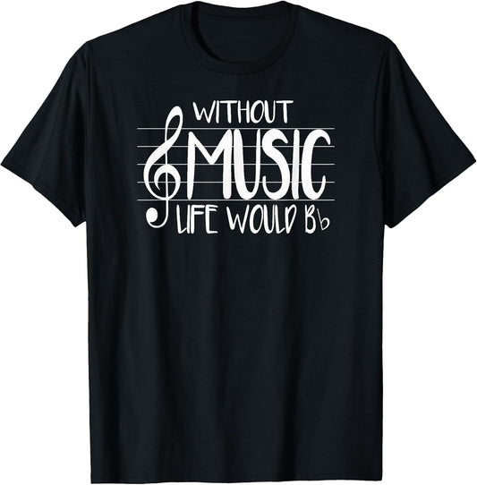 Musical Notes Band Camp Funny Pun Tee