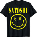 Satoshi Yellow Smile Face Tees