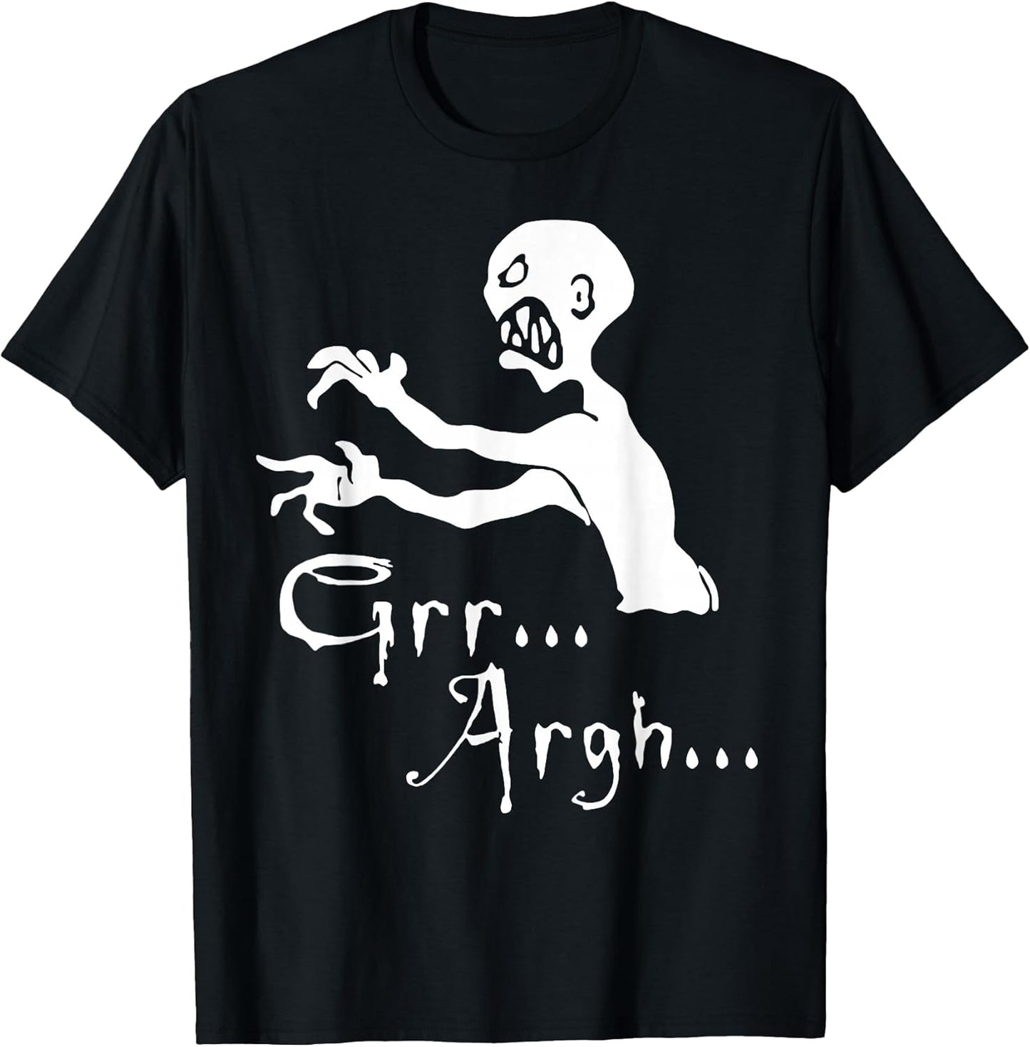 Funny Zombie grr argh Tee Shirt