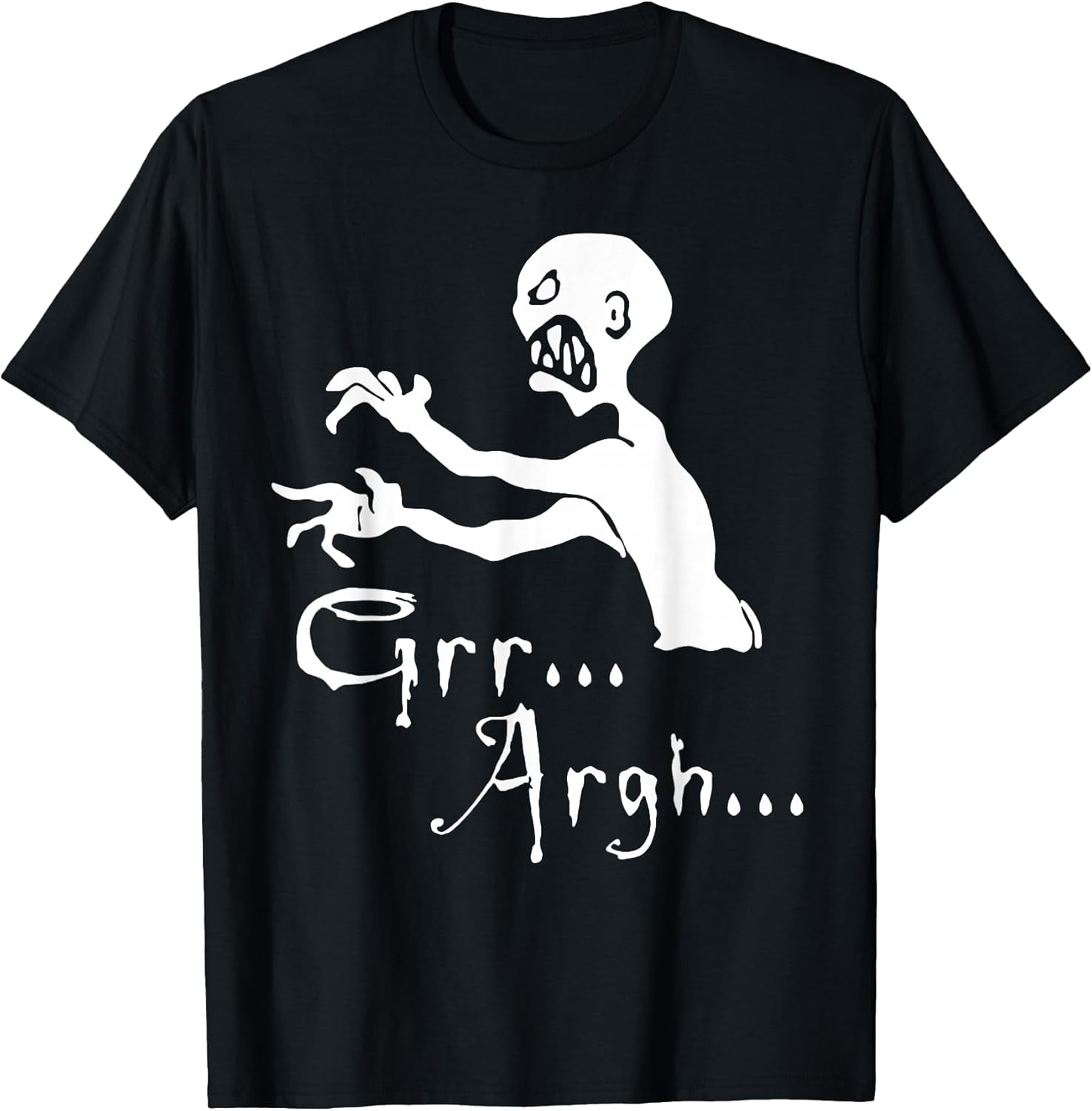Funny Zombie grr argh Tee Shirt