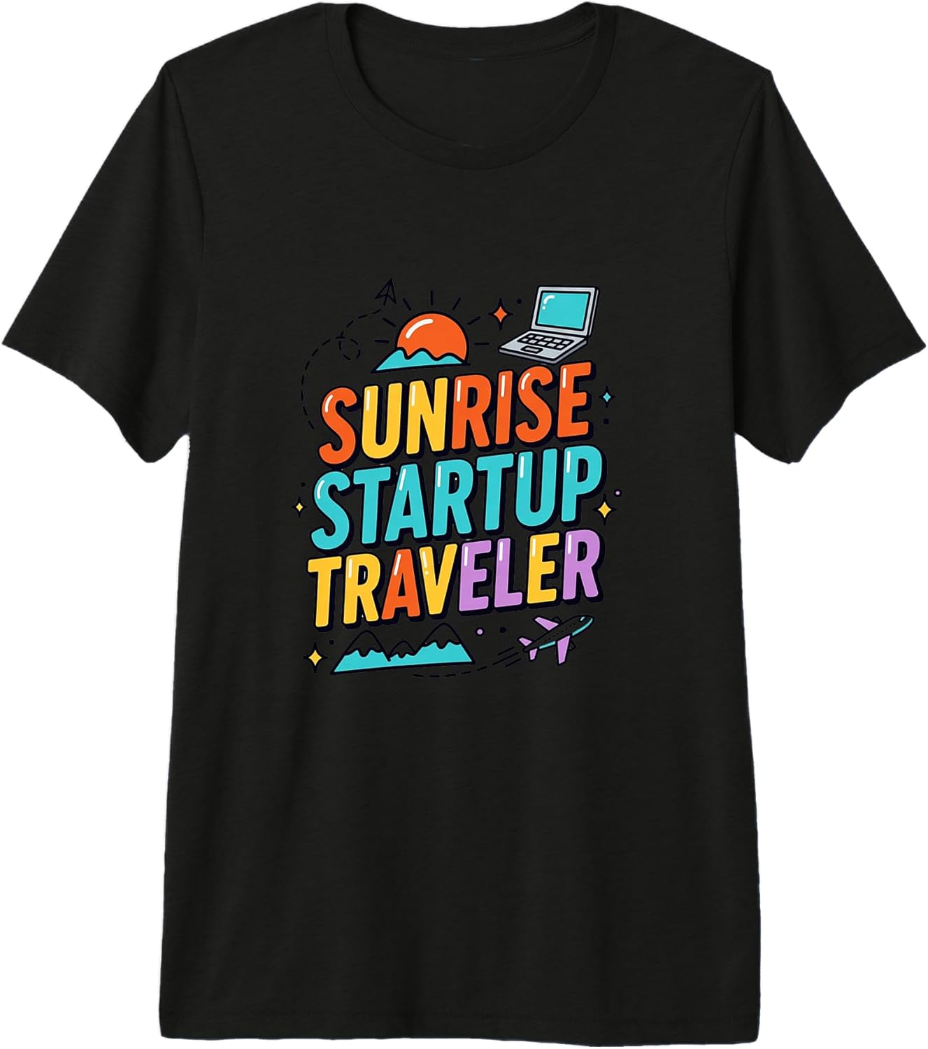 Sunrise Startup Traveler Design