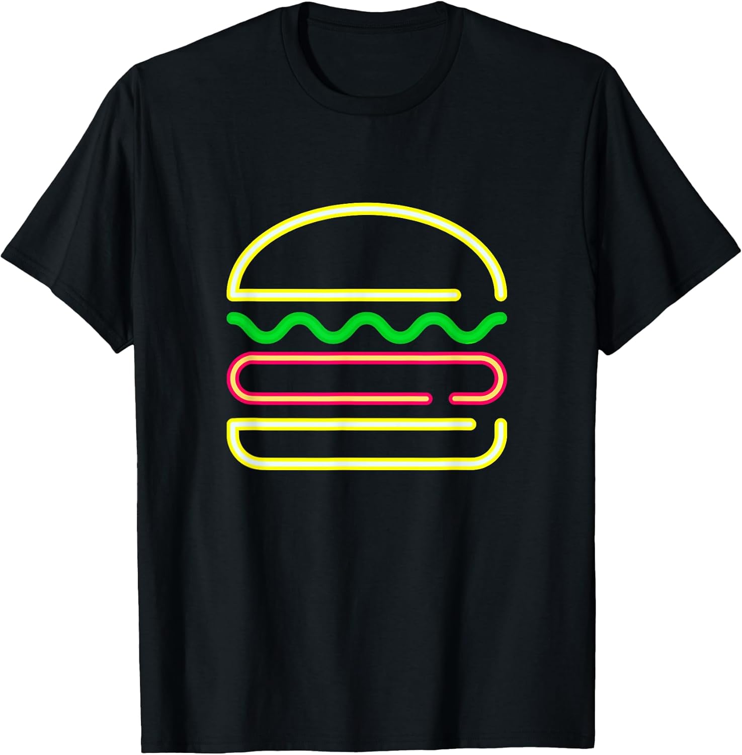 Neon Burger Sign Tee