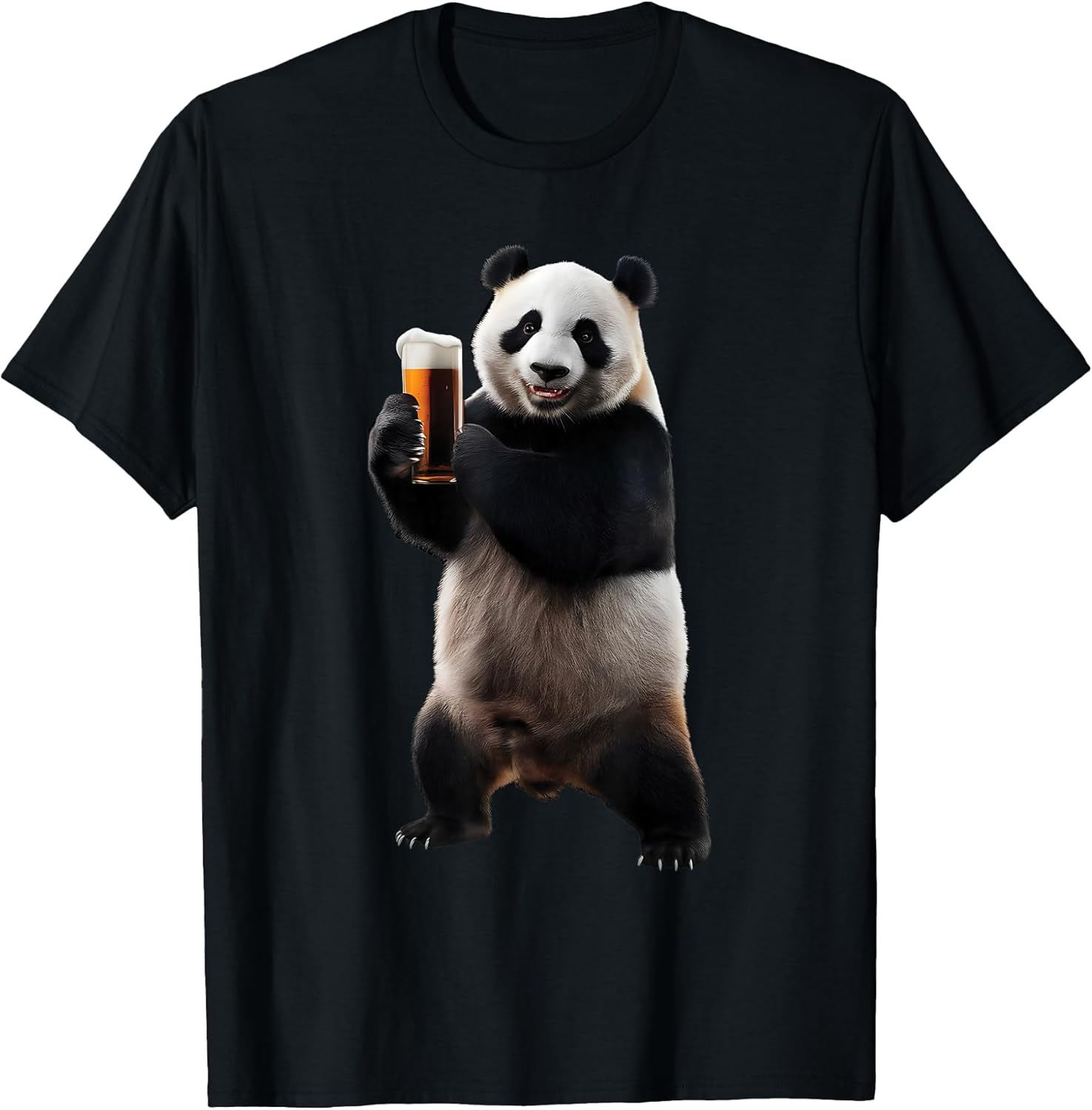 Panda Drinking Glass Beer Design