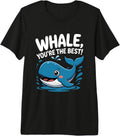 Funny Whale Pun Blue Whale Ocean Marine Humor Fan