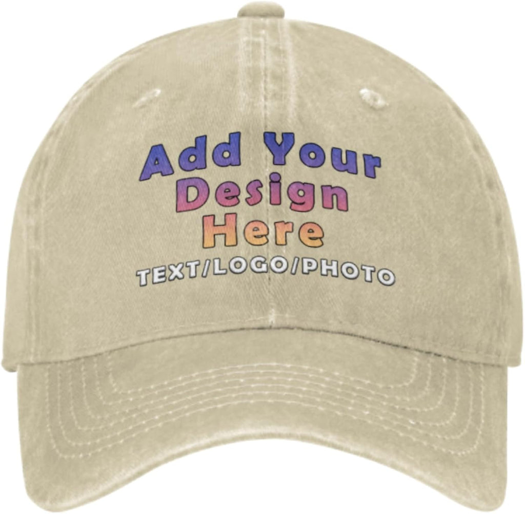 Custom Hat with Text/Logo/Image Personalized Trucker Hat Customized Baseball Cap