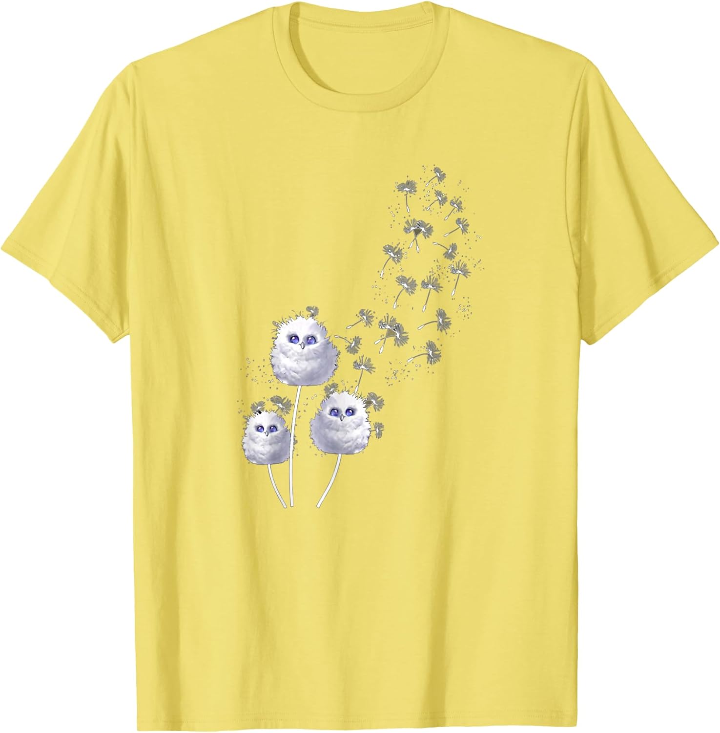 Funny dandelion owls women men