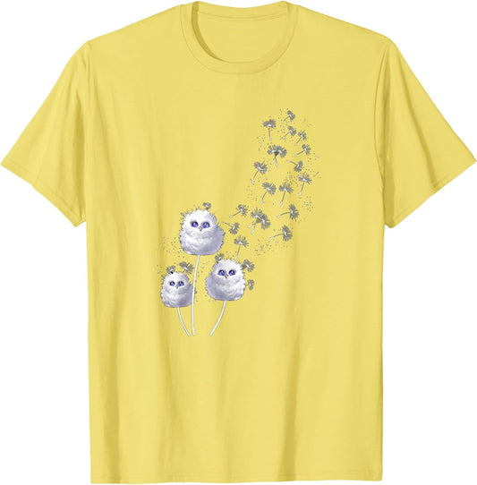 Funny dandelion owls women men