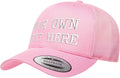 Custom Embroidered Trucker Hat – Adjustable Mesh Snapback Cap Personalized Your Own Text Men & Women