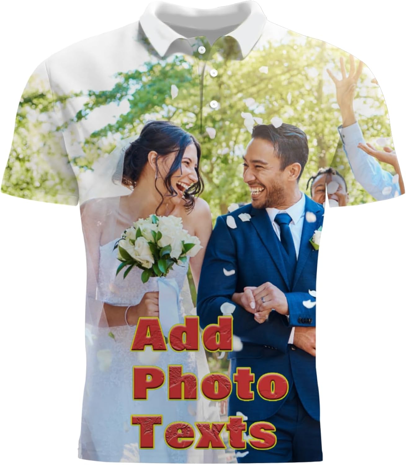 Custom Polo Shirt Design Your Own Polo Shirt Customized All Over Print Polo Shirt Personalized Photo Text Logo Polo Shirt