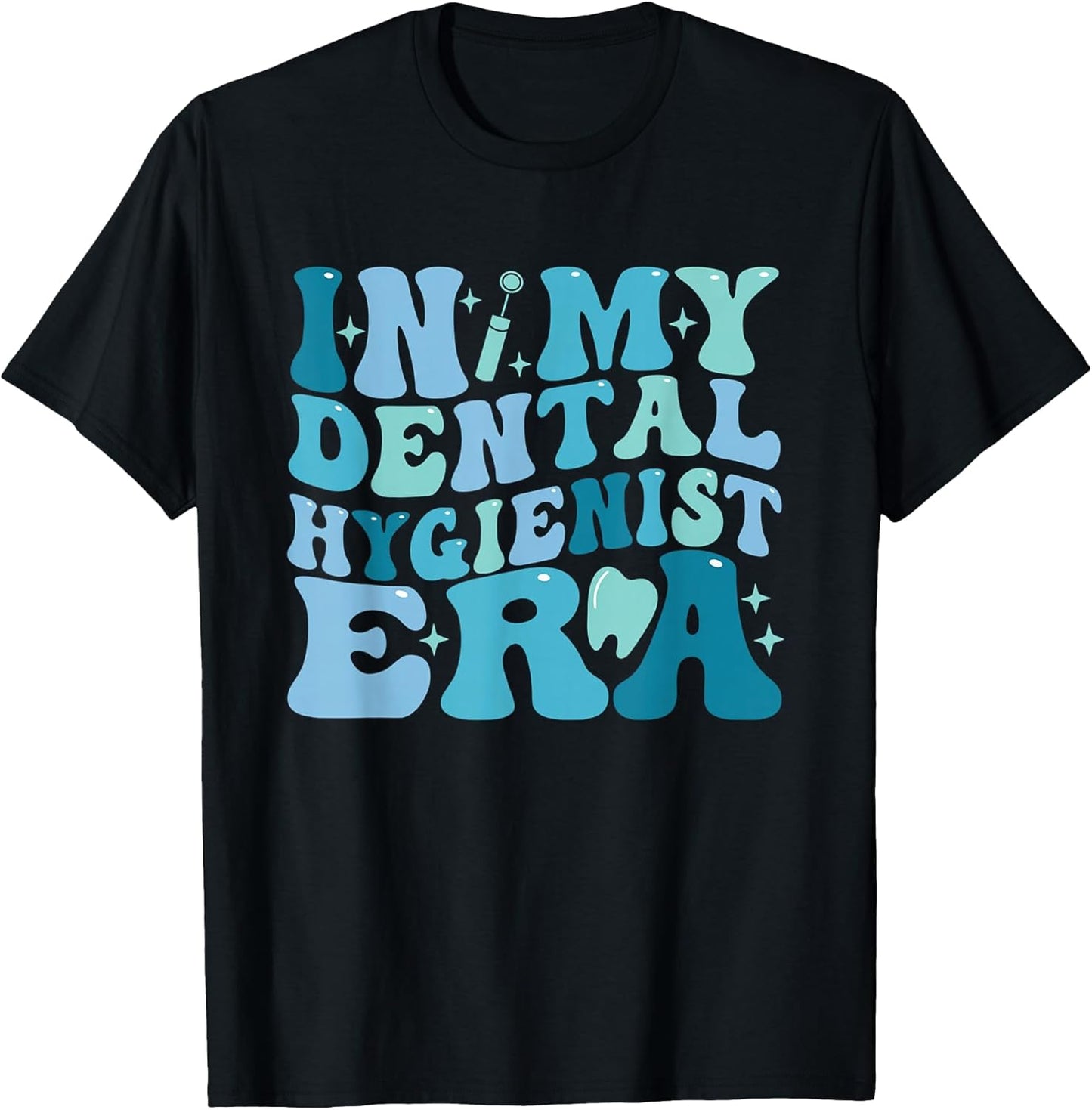 Retro in My Dental Hygienist Era Dentist Dental Student T-Shirt