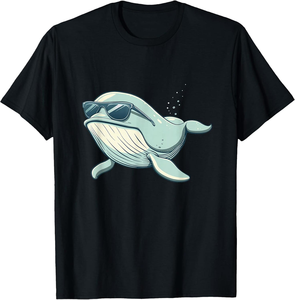 Funny sunglasses Whale