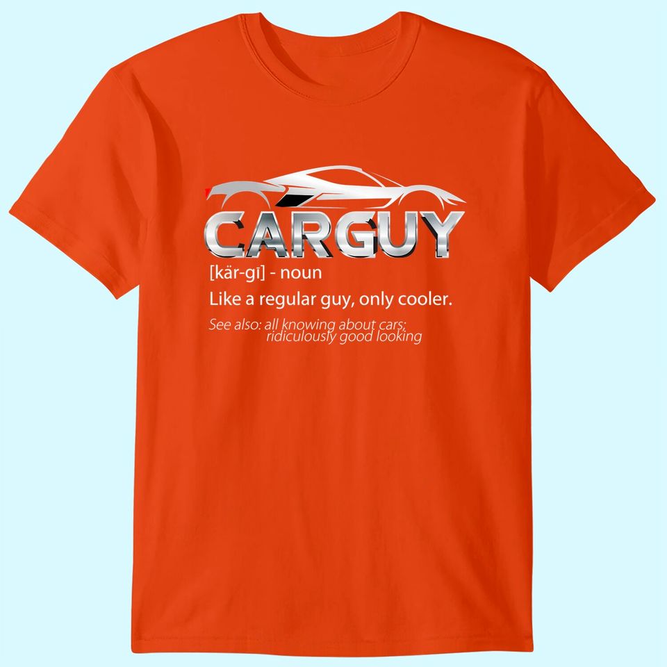 Car Guy Sport Car Mechanic T Shirt