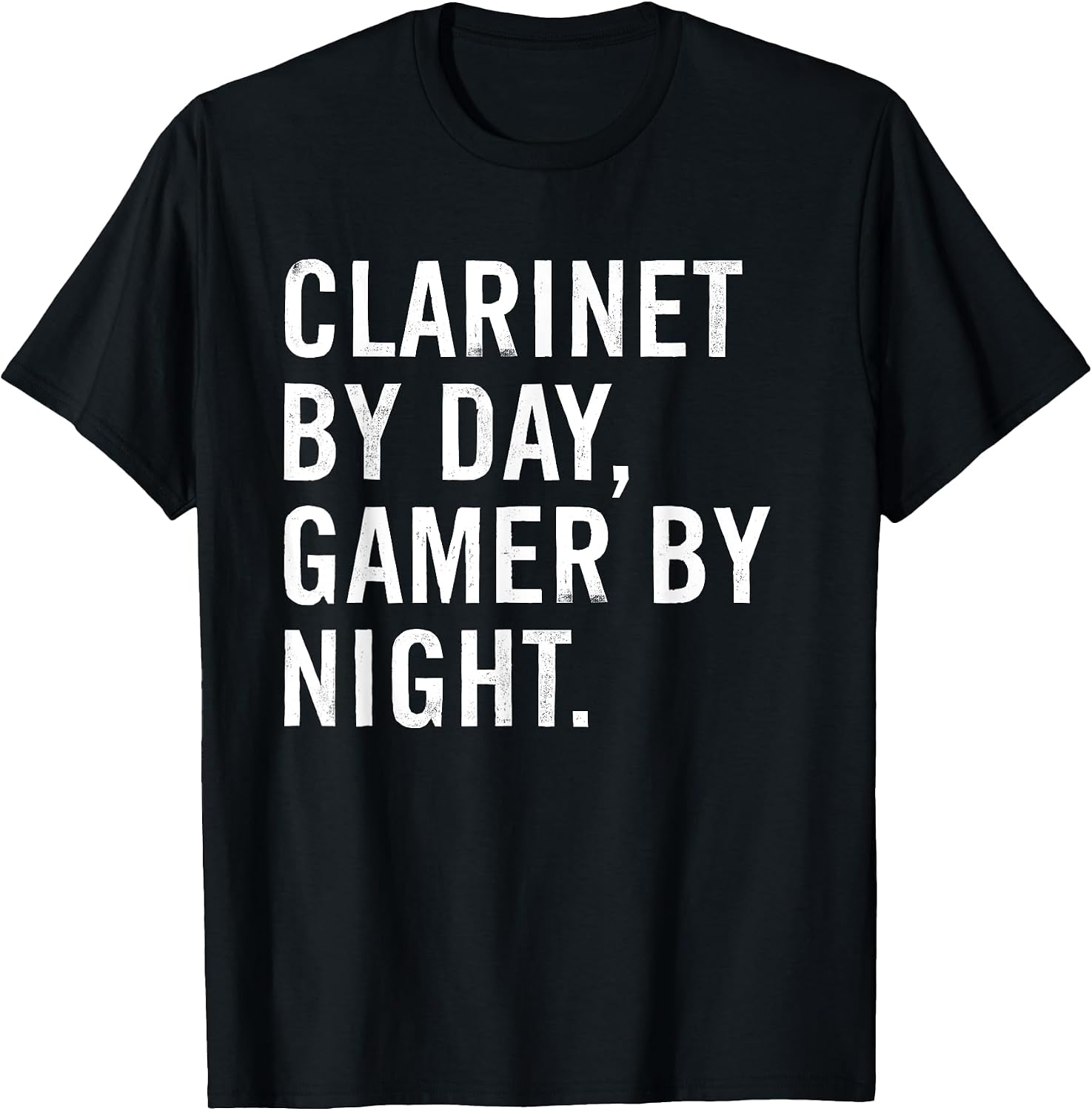 Funny Clarinet Musician Typography Gifts